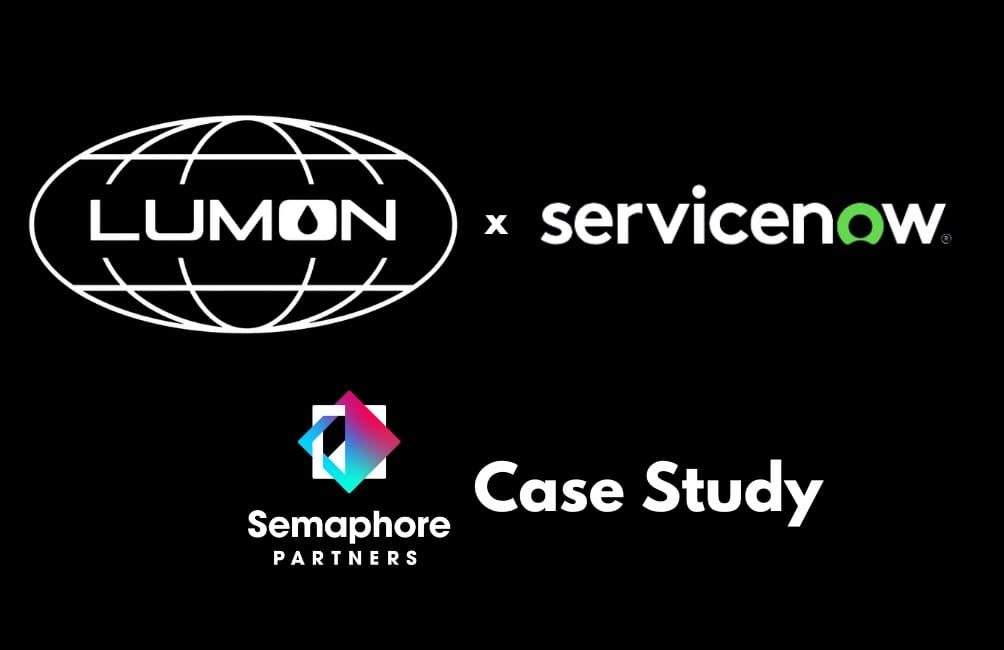 Revolutionizing Work Management at Lumon Industries with ServiceNow